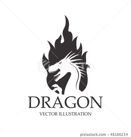 Dragon animal cartoon design 48160214
