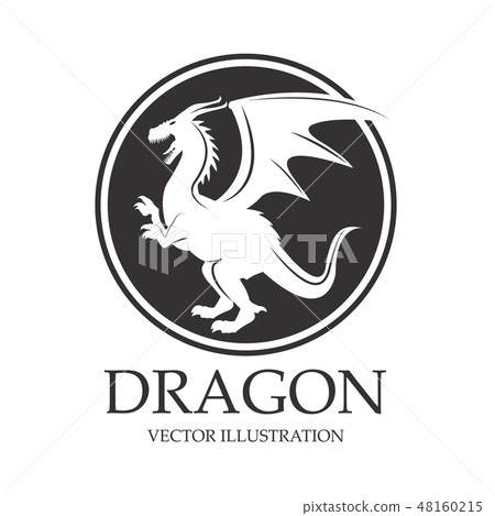 Dragon animal cartoon design 48160215