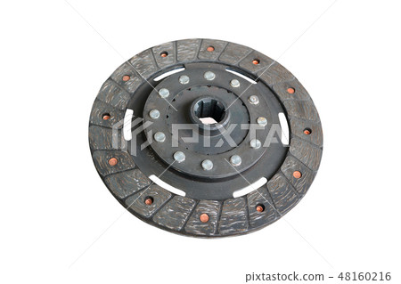 Car clutch plate isolated on 48160216