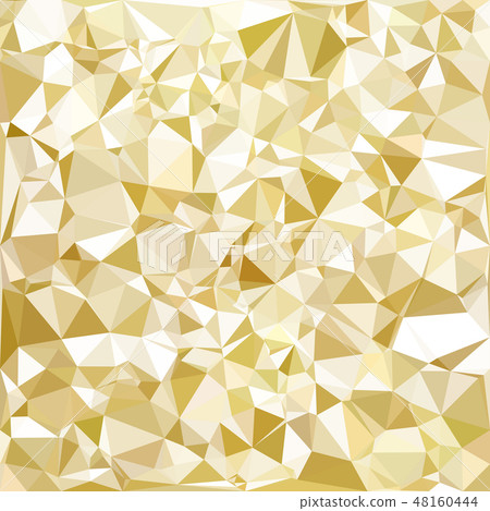 Yellow Polygonal Mosaic Background Yellow Polygonal Mosaic Background 48160444