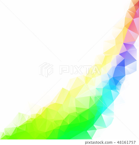 Colorful Polygonal Mosaic Background 48161757