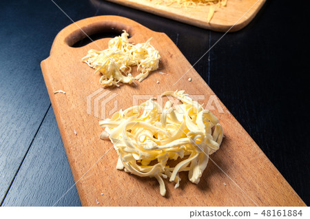 cutting board with butter cutting board with butter 48161884