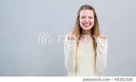 Successful young woman 48162386