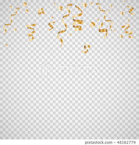 Serpentine golden  isolated on checkered backgroun 48162779