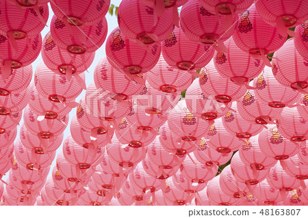 七彩燈籠韓國節日 48163807