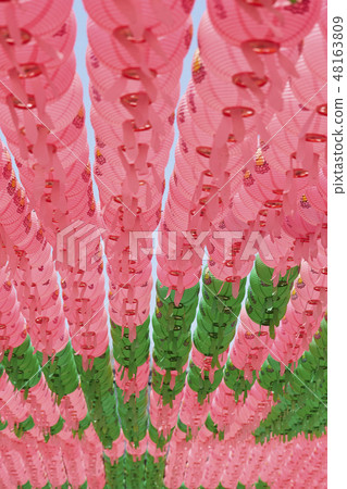 七彩燈籠韓國節日 48163809