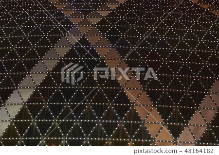 Triangle pattern decorative background material 48164182