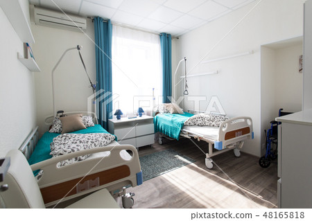 The interior room of a nursing home The interior room of a nursing home 48165818