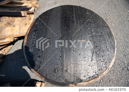 Whiskey whiskey barrel barrel aged warehouse aged antique baked liquor charcoal Whiskey whiskey barrel barrel aged warehouse aged antique baked liquor charcoal 48165970