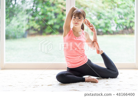 Woman exercise Woman exercise 48166400
