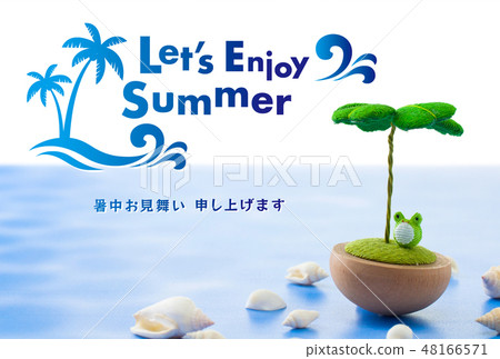 Summer card 48166571