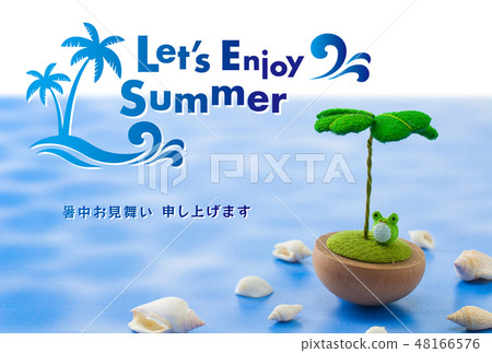 Summer card 48166576