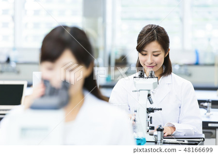 科學實驗科學家化學家 48166699