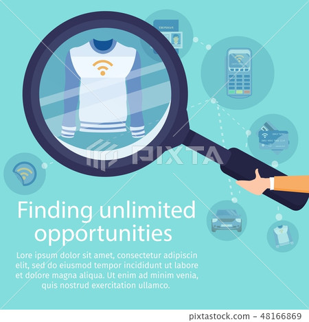 NFC Technology Use Flat Vector Banner Template 48166869