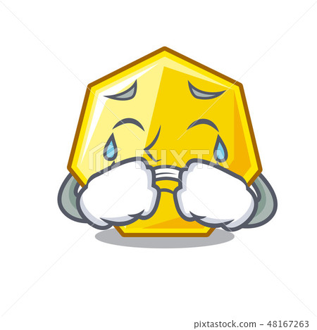 Crying heptagon sticks in the character wall 48167263