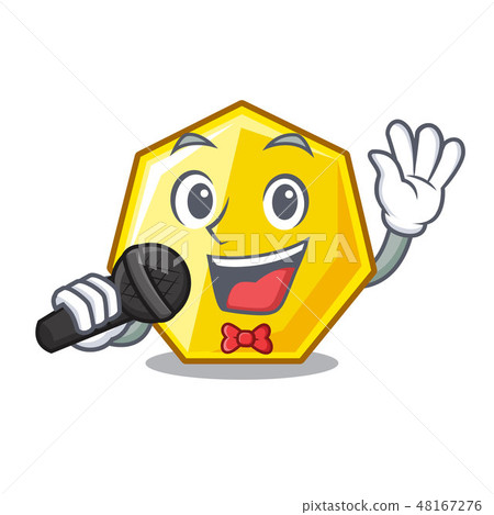 Singing heptagon sticks in the character wall Singing heptagon sticks in the character wall 48167276