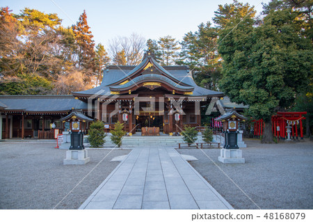 Shooto Shrine Shrine Pref。Shrine Honjou高崎市群馬縣 Shooto Shrine Shrine Pref。Shrine Honjou高崎市群馬縣 48168079