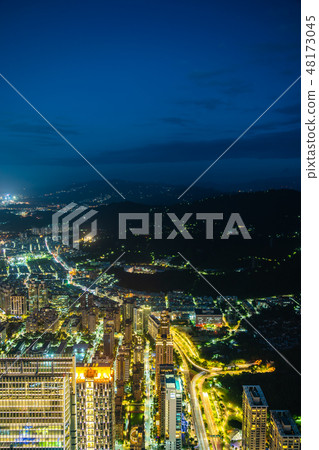 Beautiful architecture building taipei city 48173045