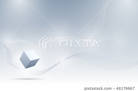 Abstract 3d cubes background. Vector illustration. - Stock Illustration ...