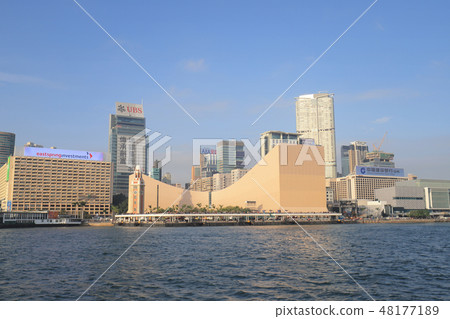 View of the Tsim Sha Tsui  Kowloon district 48177189