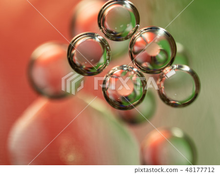 Scores of bubbles, an abstract background. Close Scores of bubbles, an abstract background. Close 48177712