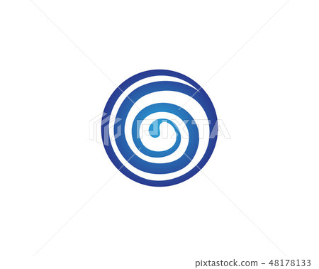 Vortex logo and symbol vector 48178133