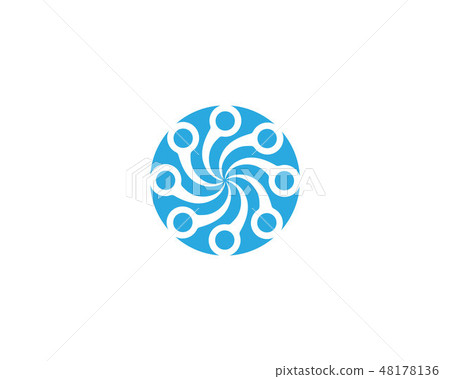 Vortex logo and symbol vector 48178136