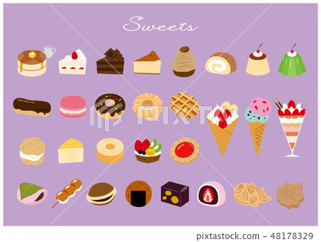 Sweets set 48178329