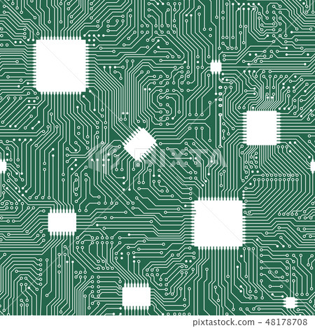 EPS vector motherboard abstract seamless EPS vector motherboard abstract seamless 48178708