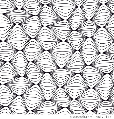 Stripe wave abstract seamless background. Stripe wave abstract seamless background. 48179177