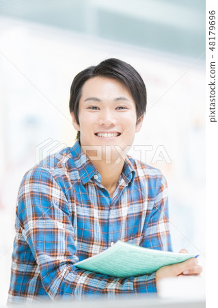 大學生 男人 男 48179696