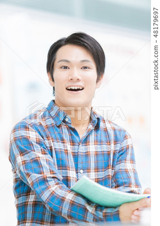 大學生 男人 男 48179697