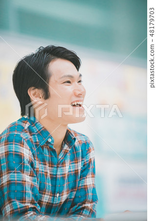 大學生 男人 男 48179703