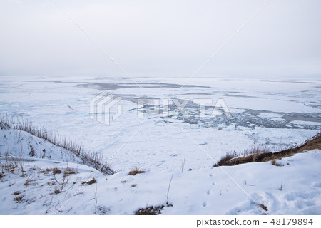 鄂霍次克海的流冰|點綴網走、知床冬季的自然美景 鄂霍次克海的流冰|點綴網走、知床冬季的自然美景 48179894