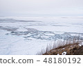 Drift ice in the Sea of Okhotsk | The natural beauty that colors winter in Abashiri and Shiretoko 48180192