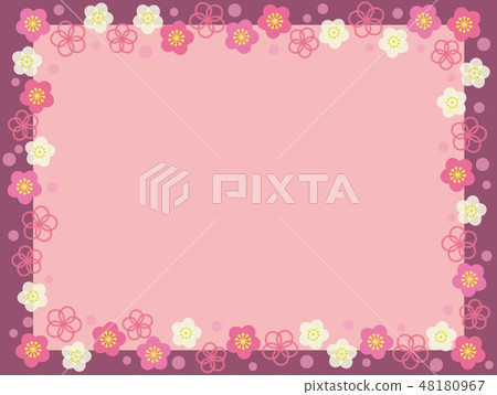 梅花框架 48180967