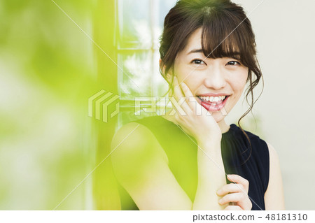 Female beauty skin care young woman cute lifestyle 48181310