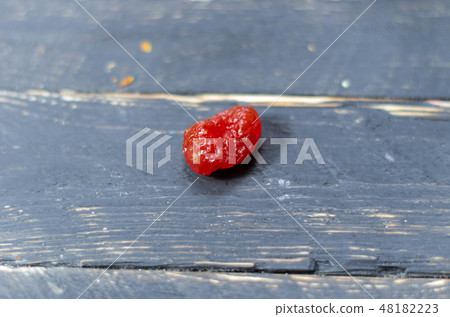 Dogwood berry. Dried berry kizil. Vitamins Healthy 48182223