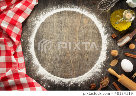 wheat flour and bakery ingredients 48184119