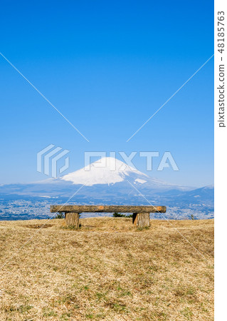 從Ashigorito看見的富士山通過 從Ashigorito看見的富士山通過 48185763