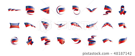 liechtenstein flag, vector illustration on a white background. 48187142