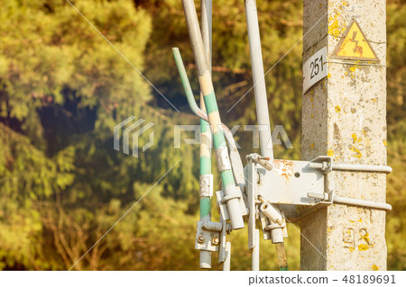 Switch lever on-off on the pole Switch lever on-off on the pole 48189691
