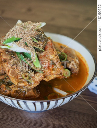 Korean Food Gamjatang 48190622