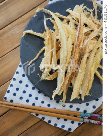 Korean food, dried fish Korean food, dried fish 48191176