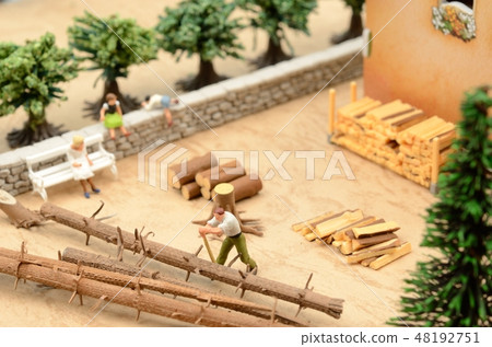 Prepare firewood 48192751