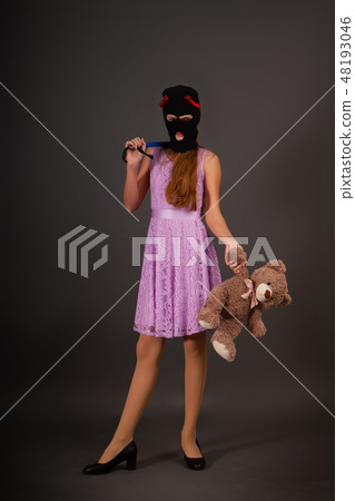 thug baton girl 48193046