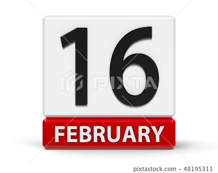 Cubes calendar 16th February 48195311