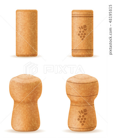 corkwood cork for wine and champagne bottle 48195815