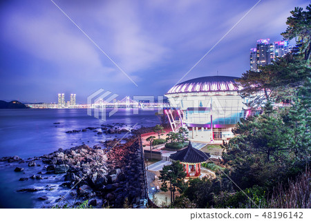 Nurimaru和Gwangan Bridge夜視圖 48196142