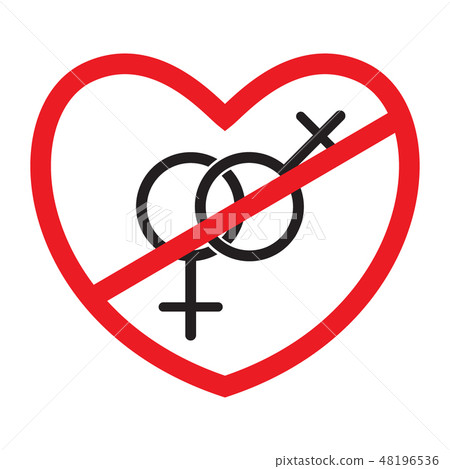 Anti-homosexual icon Anti-homosexual icon 48196536